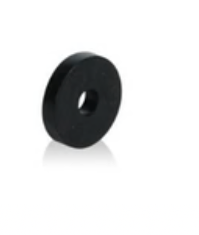 black plastic washer