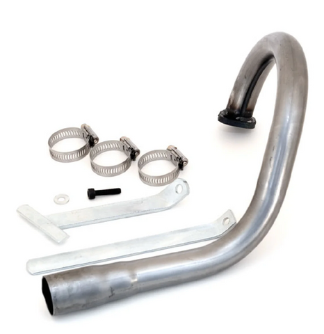 LO206 Exhaust with bracket