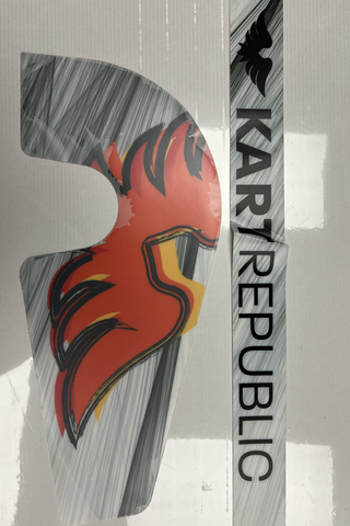 KR chain guard sticker